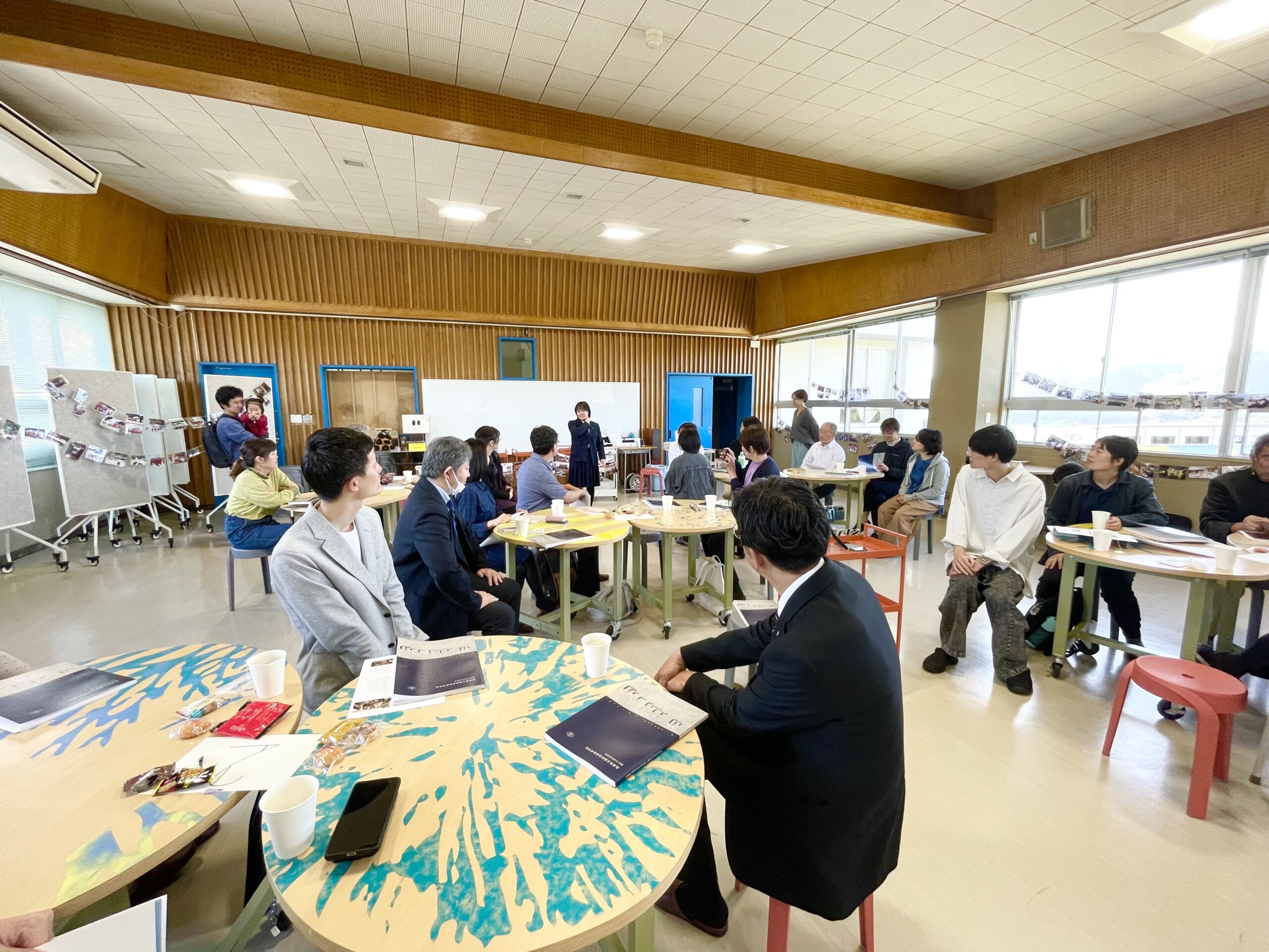 18日（土）、本校の70周年記念誌「会いにいく記念誌」お披露目会を開催